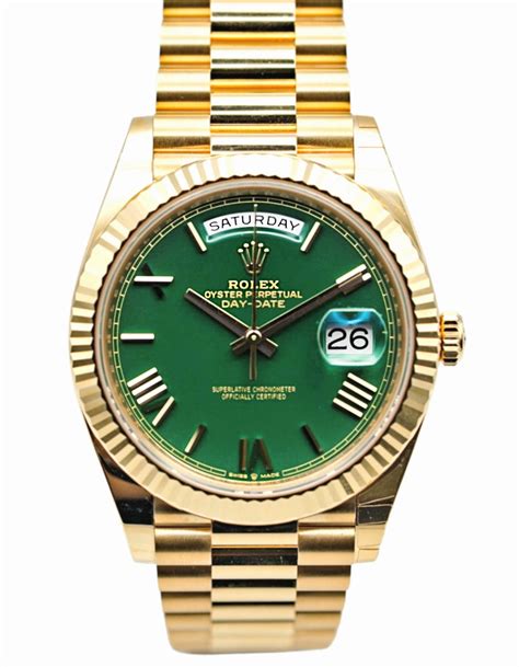 rolex watch 18k gold price|rolex day date 40 228238.